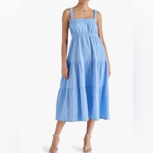 Steve Madden tiered cotton gauze sundress